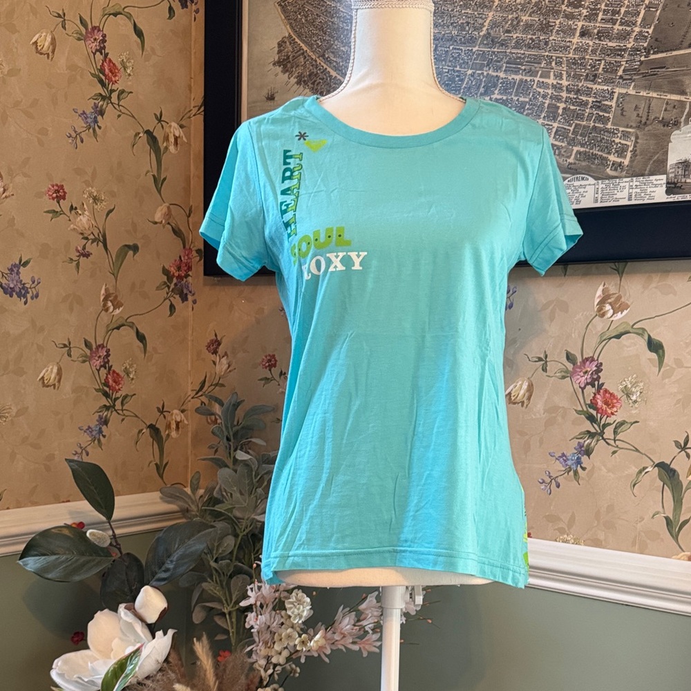 Roxy Turquoise Soul Graphic Tee
